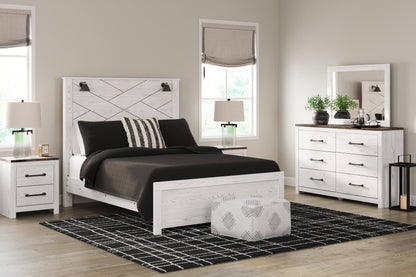 Gerridan Queen Panel Bed, Dresser and Mirror