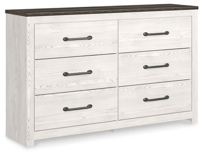 Gerridan King Panel Bed, Dresser, Chest and 2 Nightstands