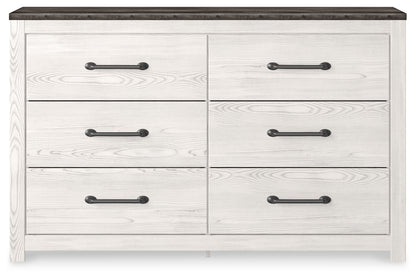 Gerridan King Panel Bed, Dresser and Nightstand