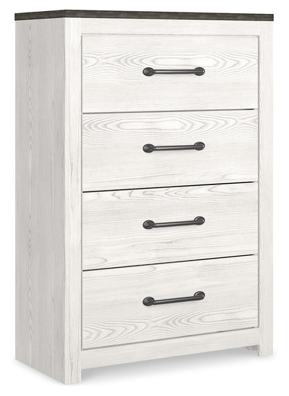 Gerridan Queen Panel Bed, Dresser, Mirror, Chest and Nightstand