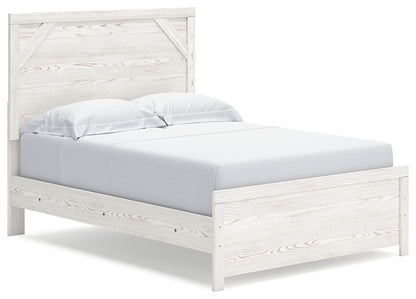 Gerridan Full Panel Bed, Dresser, Mirror and Nightstand