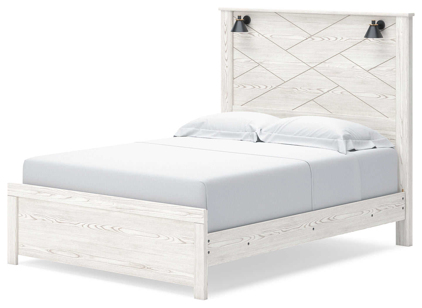 Gerridan Queen Panel Bed, Dresser, Mirror, and 2 Nightstands