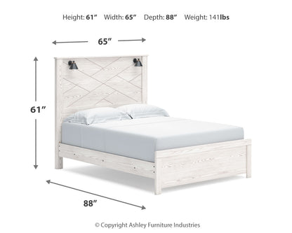 Gerridan Queen Panel Bed, Dresser, Chest and Nightstand