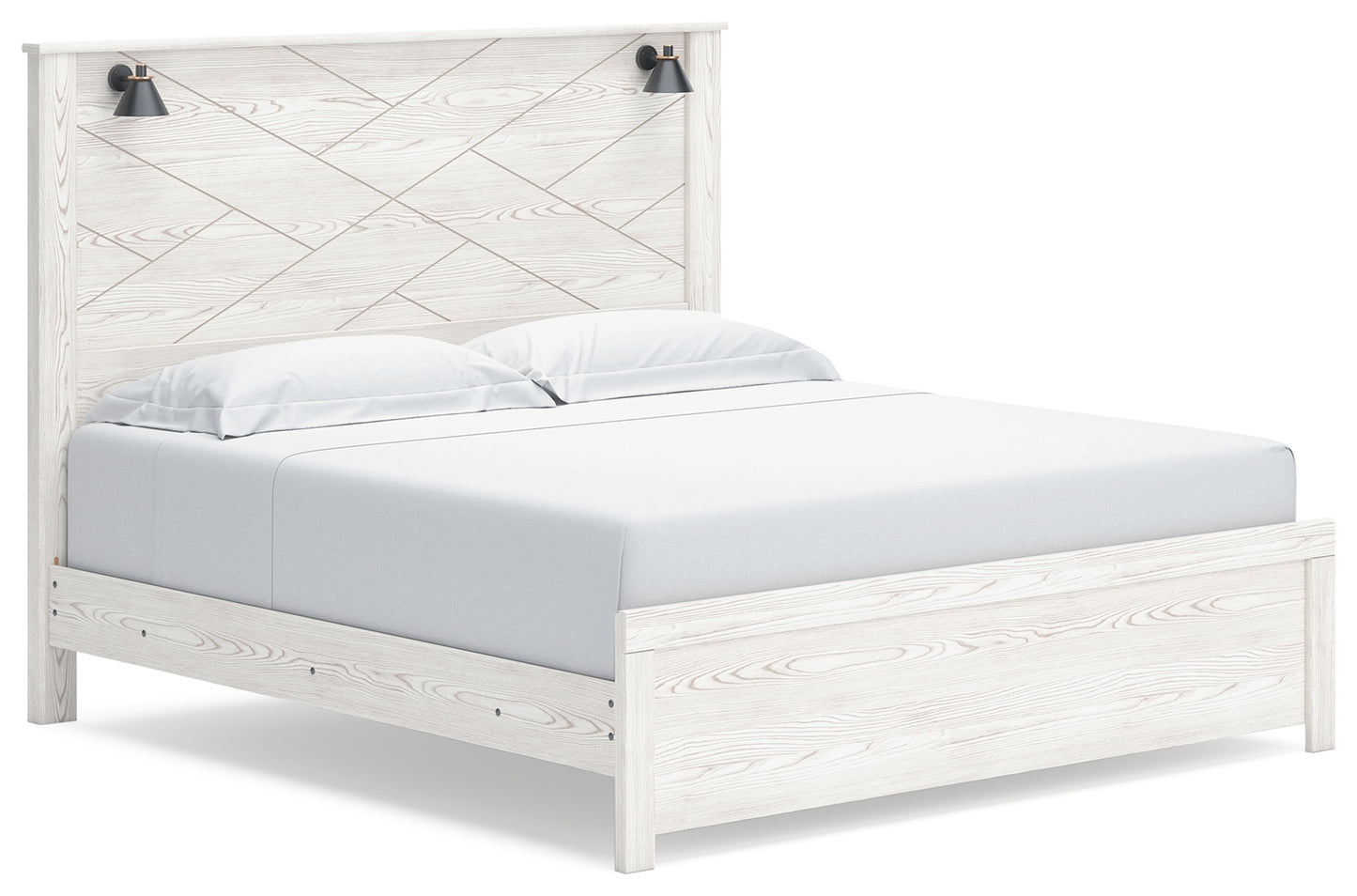 Gerridan King Panel Bed, Chest and 2 Nightstands