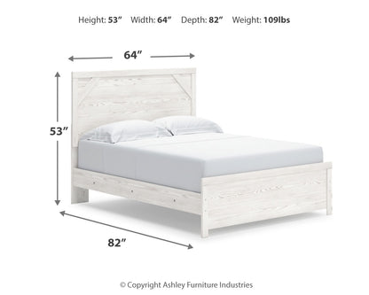 Gerridan Queen Panel Bed, Dresser and Nightstand