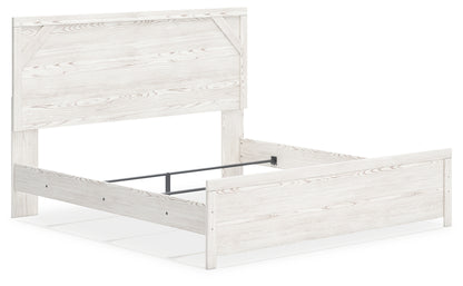 Gerridan King Panel Bed, Chest and Nightstand