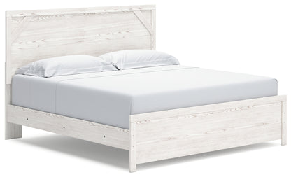 Gerridan King Panel Bed, Chest and Nightstand