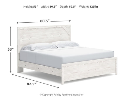 Gerridan King Panel Bed, Dresser, Chest and 2 Nightstands