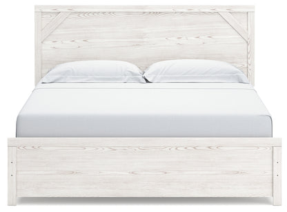 Gerridan King Panel Bed, Dresser and Nightstand