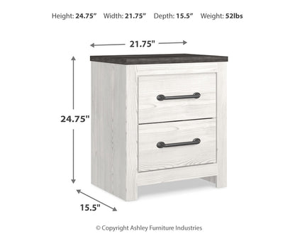 Gerridan King Panel Bed, Dresser and Nightstand