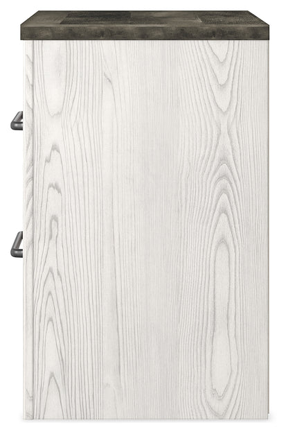 Gerridan Queen Panel Bed, Dresser, Mirror, Chest and Nightstand
