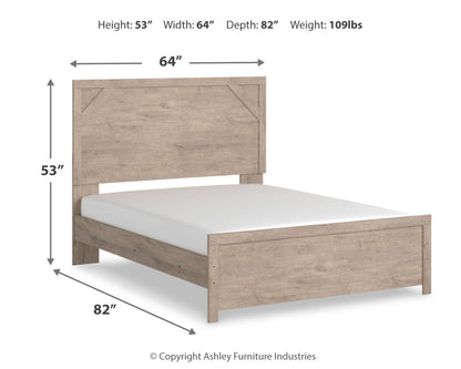 Senniberg Queen Panel Bed, Dresser and Mirror