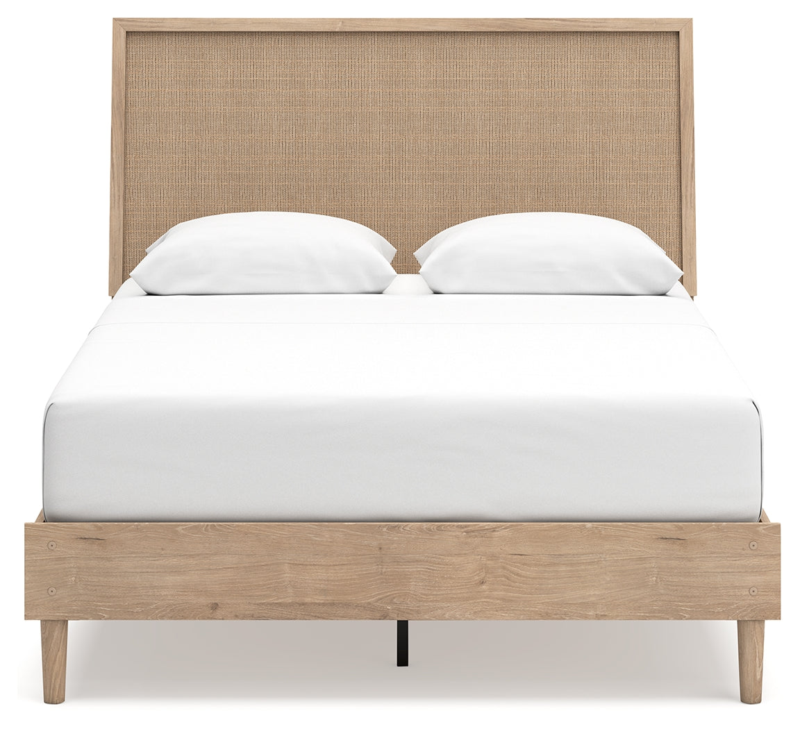 Cielden Queen Panel Bed, Dresser and Mirror