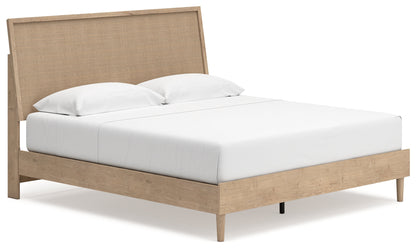 Cielden King Panel Bed, Dresser and Nightstand