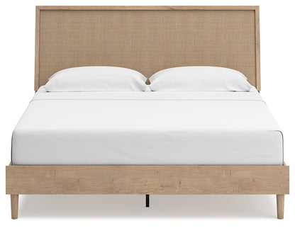Cielden King Panel Bed, Dresser and Nightstand