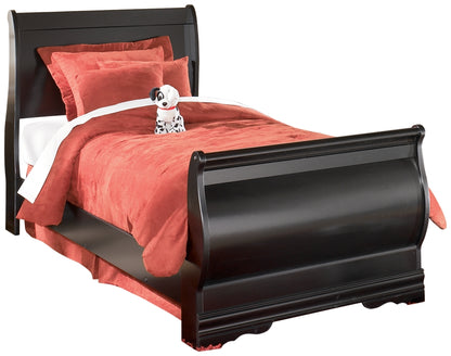 Huey Vineyard Twin Sleigh Bed and Chest