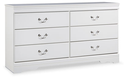 Anarasia Queen Sleigh Bed and Dresser