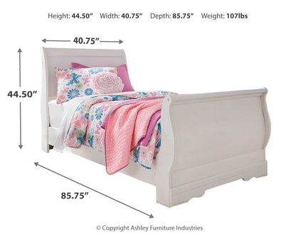 Anarasia Twin Sleigh Bed