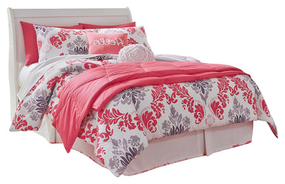 Anarasia Full Sleigh Headboard, Dresser and Mirror