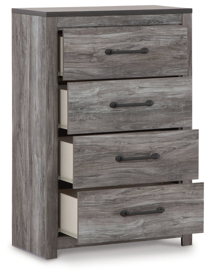 Bronyan Queen Panel Bed, Dresser, Mirror, Chest and 2 Nightstands