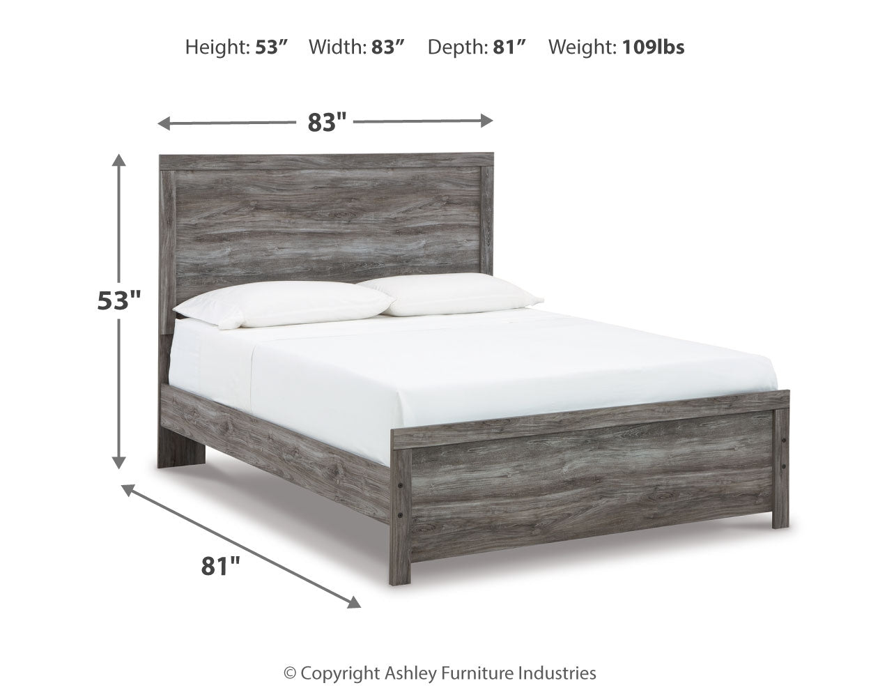 Bronyan Queen Panel Bed, Dresser, Mirror and Nightstand