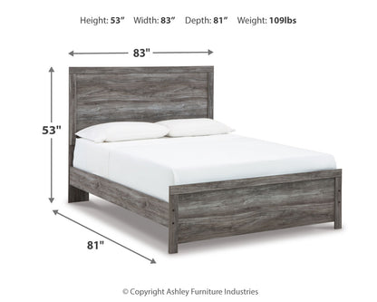 Bronyan Queen Panel Bed, Dresser, Mirror, Chest and 2 Nightstands
