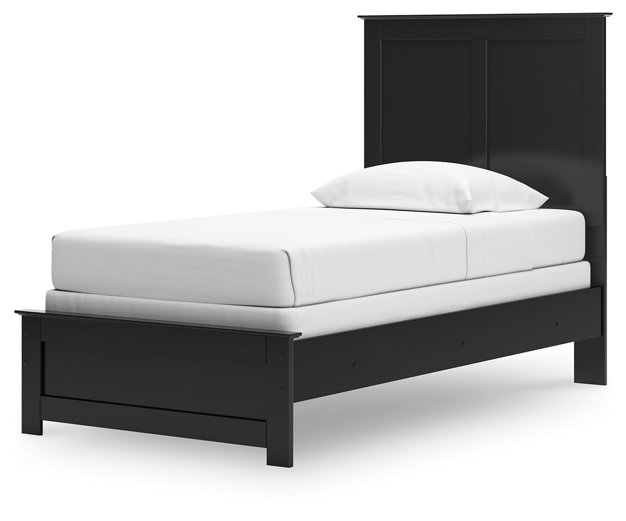 Maribel Twin Panel Bed, Dresser, Mirror and Nightstand
