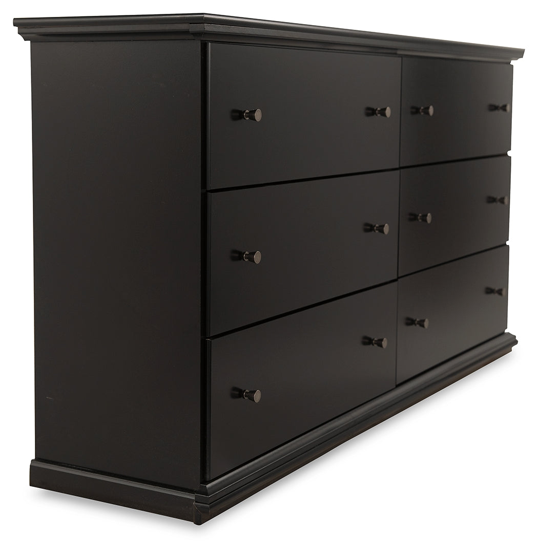 Maribel Full Panel Bed, Dresser and Nightstand