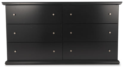 Maribel Full Panel Bed, Dresser and Nightstand