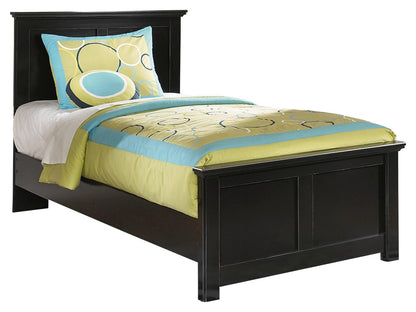 Maribel Twin Panel Bed, Dresser, Mirror and Nightstand