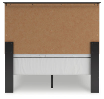Maribel Full Panel Bed, Dresser and Mirror