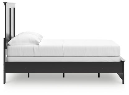Maribel Full Panel Bed, Dresser and Mirror