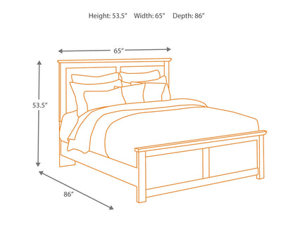 Maribel Queen Panel Headboard