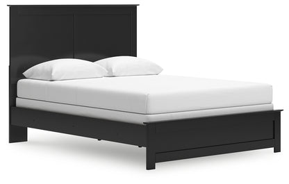 Maribel Queen Panel Bed, Dresser, Mirror, Chest and 2 Nightstands