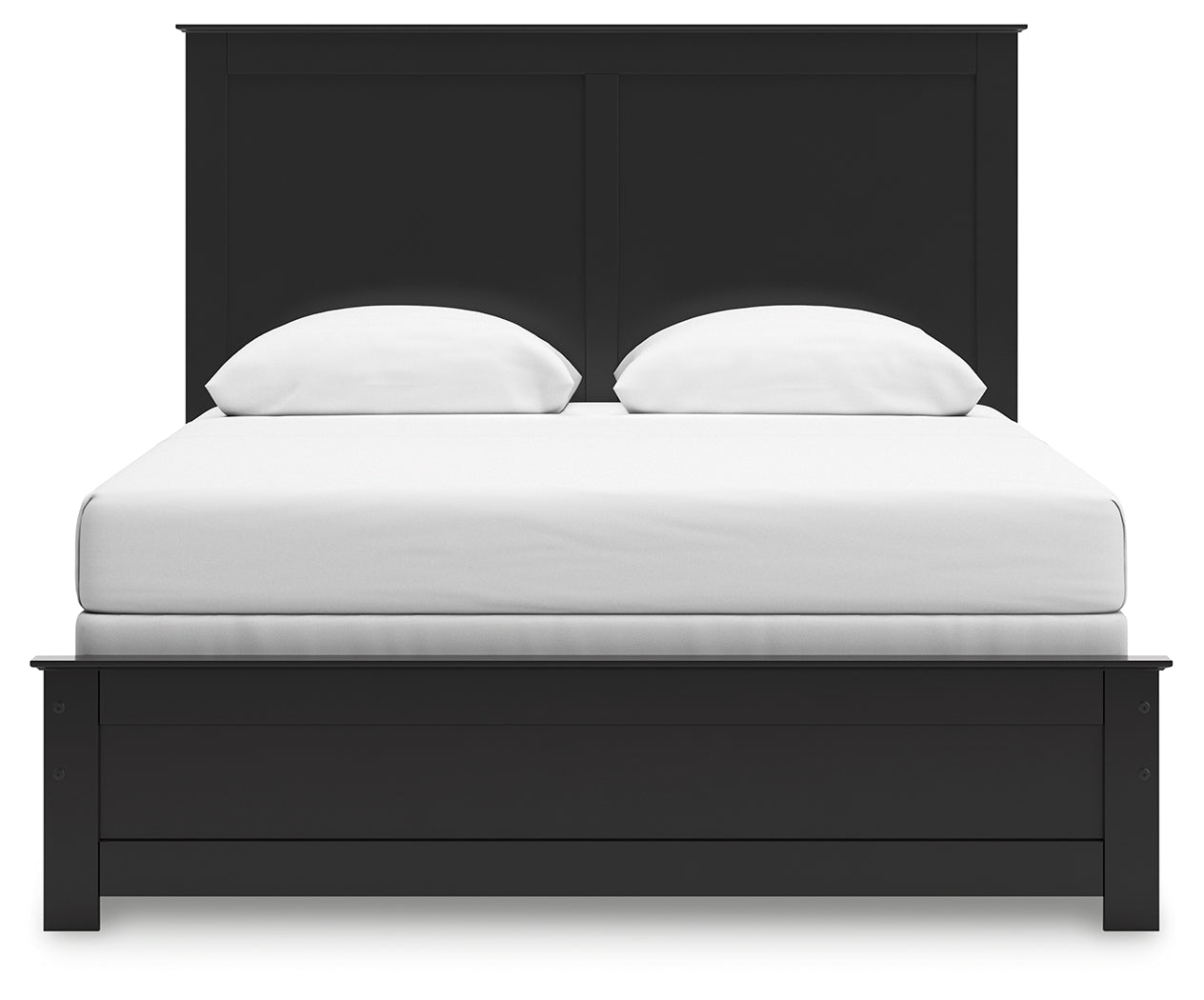 Maribel Queen Panel Bed, Dresser, Mirror, Chest and 2 Nightstands