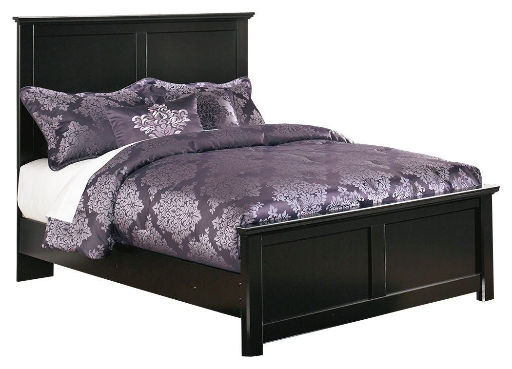 Maribel Full Panel Bed, Dresser and Nightstand