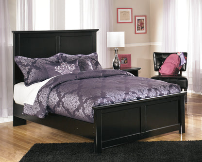 Maribel Full Panel Bed, Dresser and Nightstand