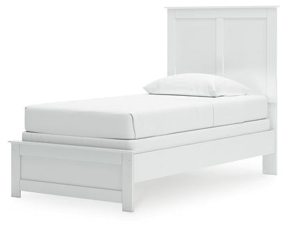 Bostwick Shoals Twin Panel Bed, Chest and Nightstand