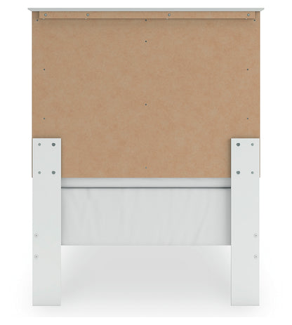 Bostwick Shoals Twin Panel Bed, Dresser and Mirror