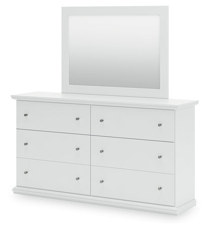 Bostwick Shoals Queen Panel Bed, Dresser and Mirror
