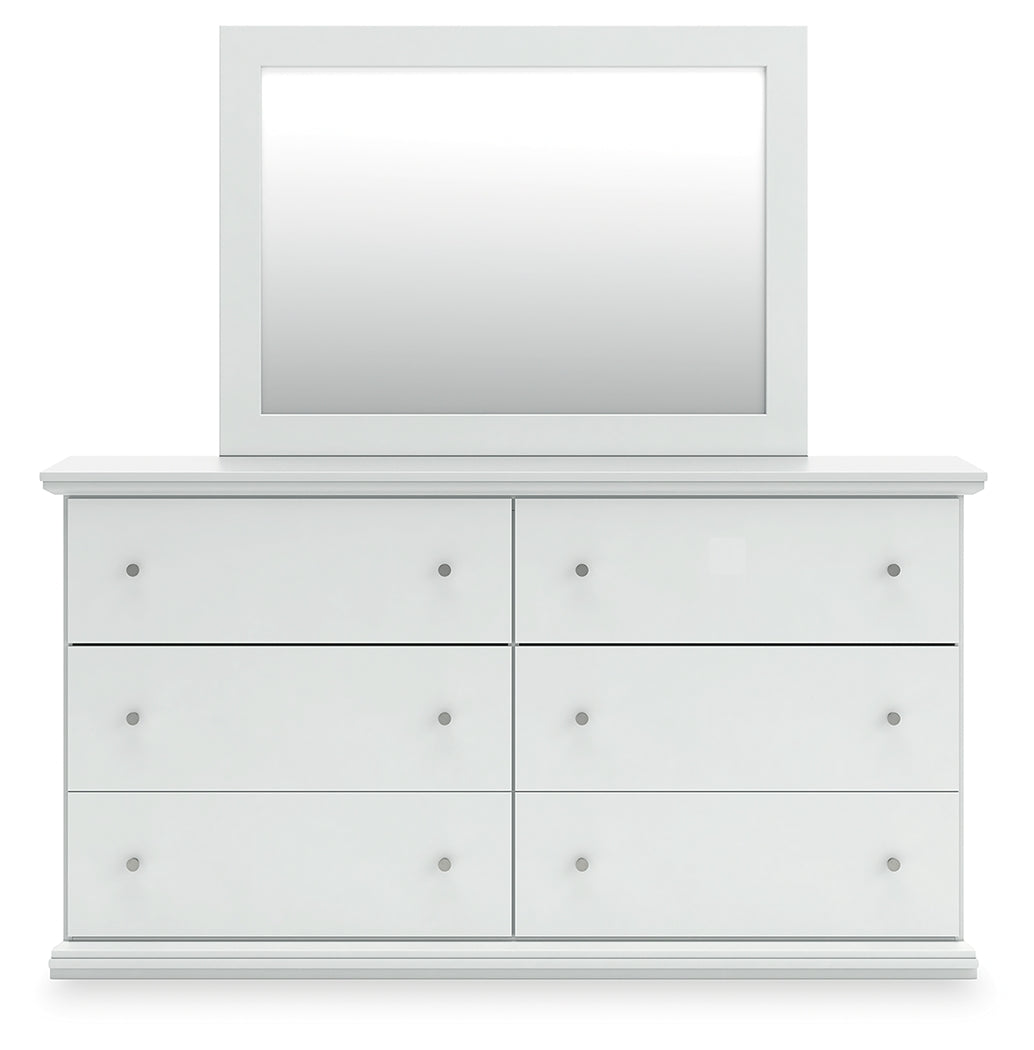 Bostwick Shoals Full Panel Bed, Dresser, Mirror, Chest, and 2 Nightstands