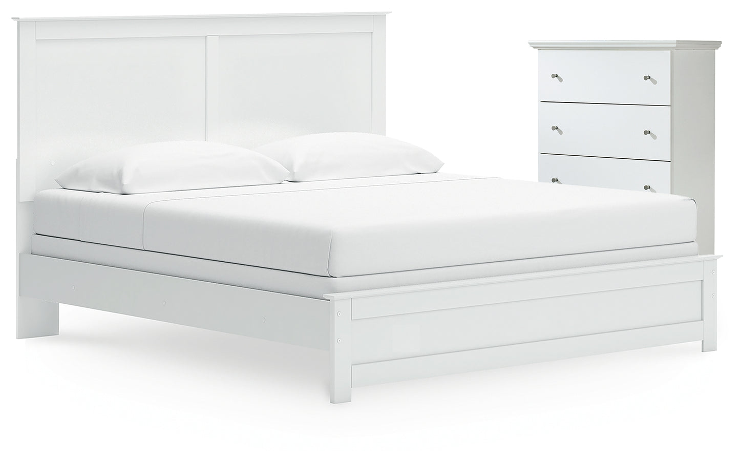 Bostwick Shoals King Panel Bed and Chest