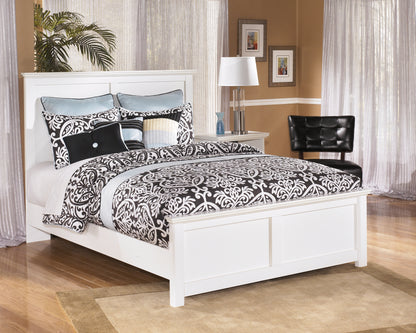 Bostwick Shoals Queen Panel Bed, Dresser, Mirror and Nightstand