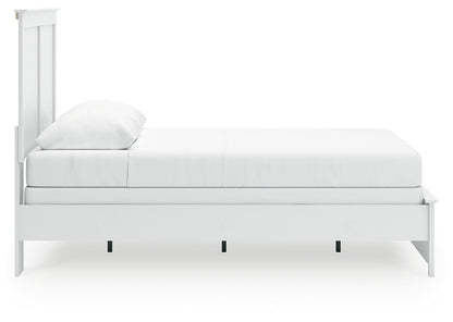 Bostwick Shoals Queen Panel Bed with Mirrored Dresser, Chest and 2 Nightstands