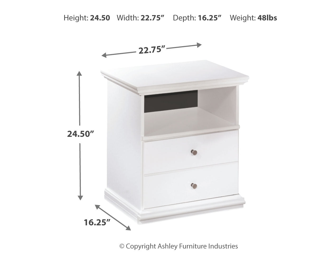 Bostwick Shoals Twin Panel Bed, Dresser, Mirror and Nightstand