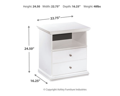 Bostwick Shoals King Panel Bed, Dresser, Mirror and 2 Nightstands