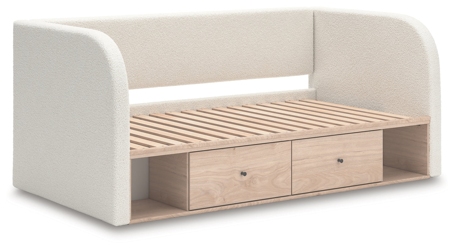 Arloster Full Upholstered Day Bed with Storage