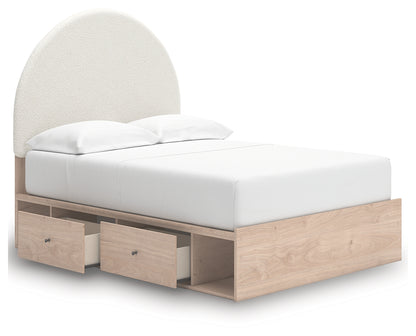 Arloster Full Upholstered Panel Bed with Storage