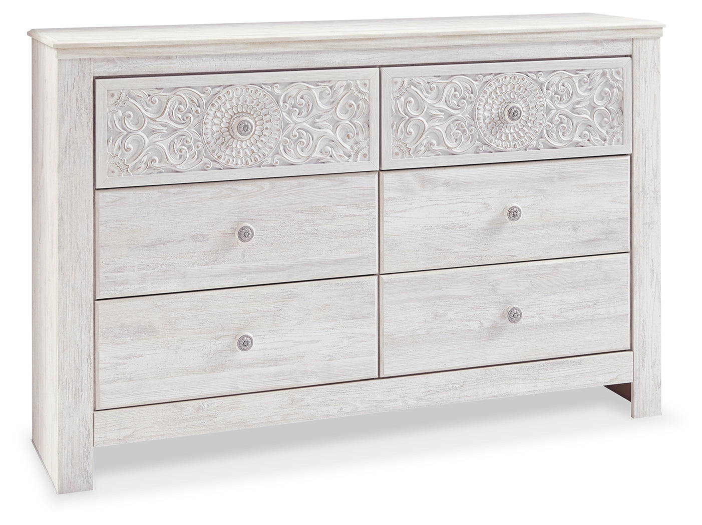 Paxberry Queen Panel Bed, Dresser, 2 Chests and 2 Nightstands