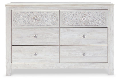 Paxberry Queen Panel Bed, Dresser, 2 Chests and 2 Nightstands